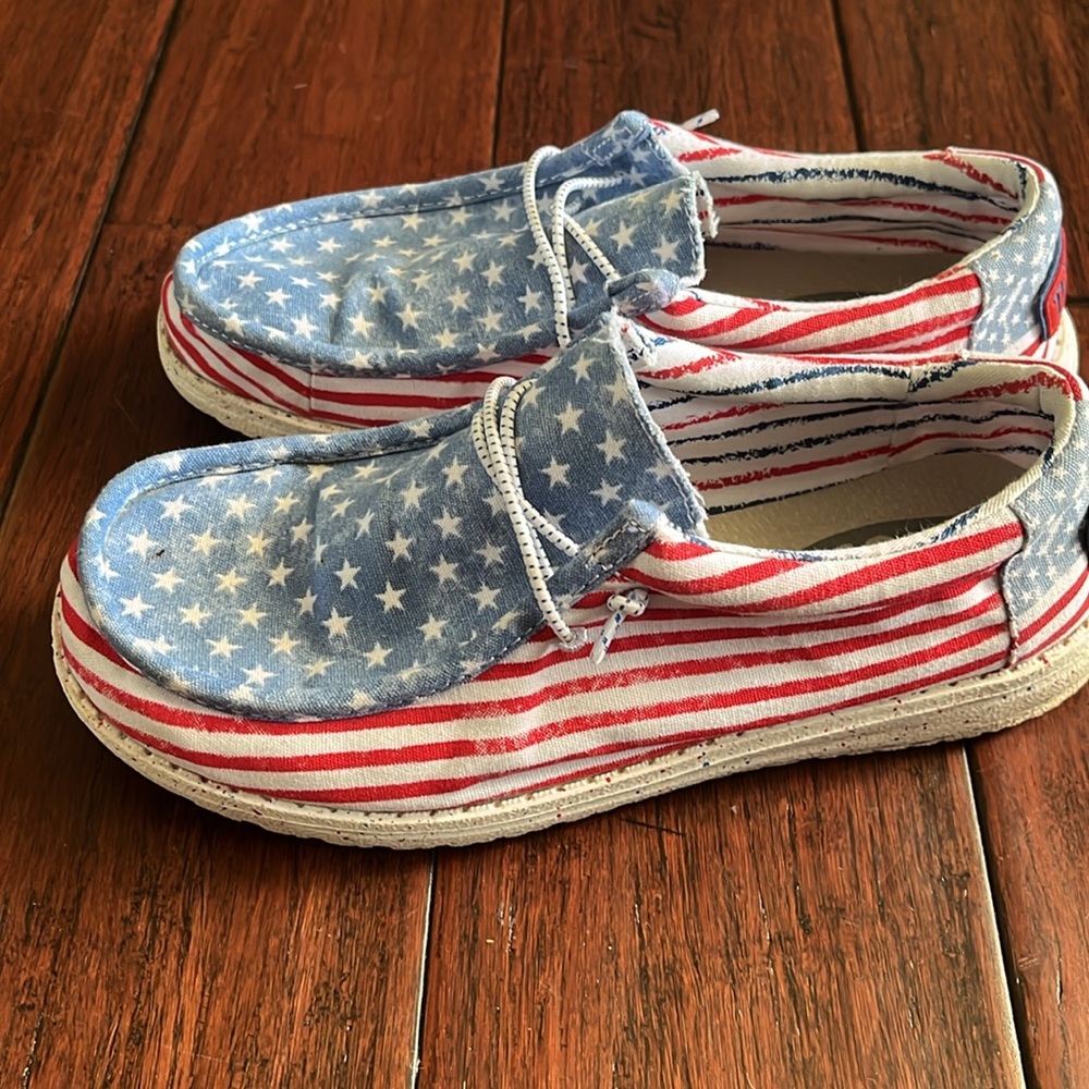 Hey dude star & stripes